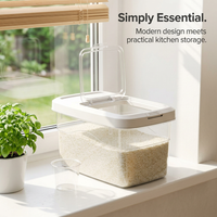 Large Cereal Storage Container, Airtight Grain Storage Bin, Kitchen Storage Containers, Pantry Organ - Image 5