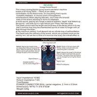 MOSKYAUDIO Drive Distortion Delay Guitar Effects Pedal