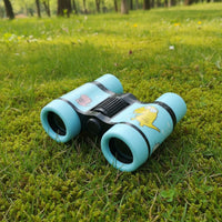 Handheld 4x30 Binoculars Compact Cartoon Binoculars Lightweight Optics Portable for Children, Toddlers, Adventurers, Outdoor Play, Nature Walks, Backyard
