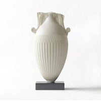 Decorative Vase Classical Sculptural Vase Textured for Home Decorators