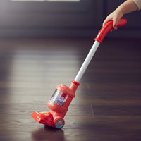 Hand-Held Toy Vacuum with Beads Child-Friendly Toy Vacuum Cleaner Interactive Realistic for Toddlers, Playroom