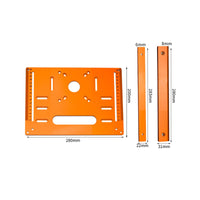 Woodworking Guide Portable Adjustable Platform Wear Resistant