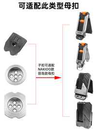 nakioo拿客跨境新品工具快挂扣改装工具包手电钻快挂卷尺快挂挂袋