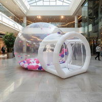 Includes Air Pump Transparent Inflatable Dome Long-Lasting PVC Material Inflatable Bubble Tent Tear-Resistant Transparent Dome House Quick 5-Minute Setup for Families, Events, Parties, Garden, Camping