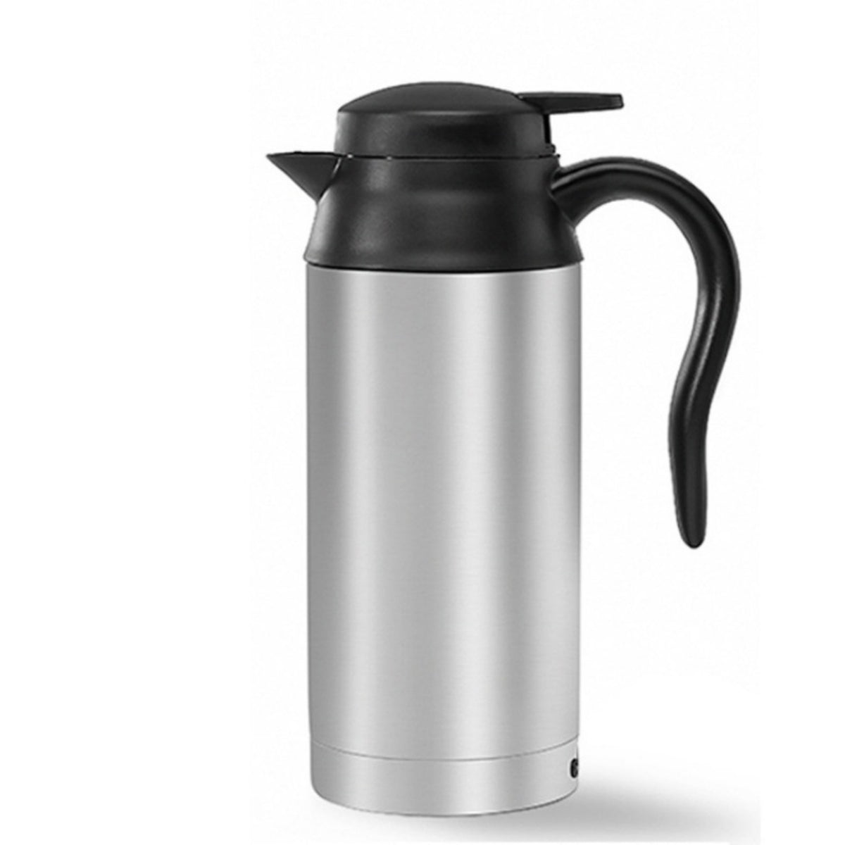 Stainless Steel Car Electric Kettle Portable Car Kettle with Plug Leak-Proof Food-Grade for Travelers, Commuters