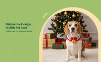 Dog Holiday Cape Soft Cat Scarf Adjustable Pet Costume