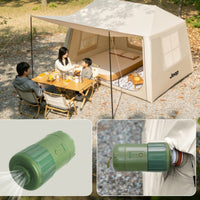 Walk-in Height Air Tent with Pump Spacious Inflatable Tent with Awning Automatic Inflatable Cabin Large for Outdoor