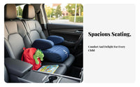 Backless Booster seat Isofix Compatible Child Safety Restraint Universal Fit