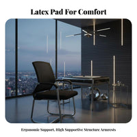 4 Pieces Set of 4 Mahjong Chairs Supportive Backrestrest Padded Folding Chair Easy to Clean Modern Design for Game Room Owners