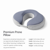 Memory Foam Face Down Pillow, Massage Headrest for Beauty Bed, Ergonomic Face Cushion, Breathable Ma - Image 7
