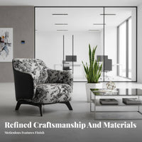 Single Wooden Frame Chair Mid-Century Modernretro-Modern Modern Lounge Seating Minimalist Stylistic Breathable for Home Users