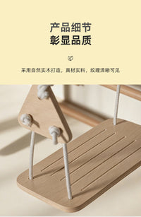 跨境木制儿童攀爬架儿童感统训练攀岩墙锻炼梯子家用室内攀爬梯
