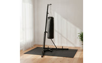 Foldable Boxing Stand Space-Saving Boxing Stand Featuring Triangular Base Stable