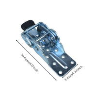 Automatic Locking Folding Hinge, 180 Degree Stainless Steel, Adjustable Table Leg Bracket, Furniture Connector, Easy Installation