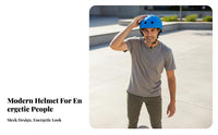 Skateboard Helmet Sturdy PC Shell Roller Skating Helmet Impact Resistant Shielded Headwear for Adults, Cyclists, Skateboarding, Outdoor Sports, BMX