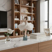 Ballerina Figurine Elegant Design Ballet Performer Figurine Artistic for Women