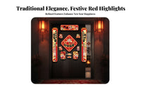 Couplets, Horse Year, Creative Holiday Door Decor, Fu Sticker