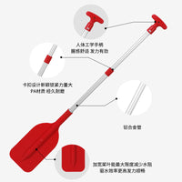 跨境专供儿童伸缩铝合金船桨延长杆塑料桨叶冲锋舟橡皮艇充气船用