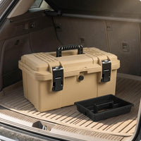 Double-Layer Tool Box Reinforced Hard Plastic Tool Top-Carry Handle Handle