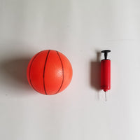 Kids Trampoline with Basketball Hoop and Backboard