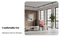 Manual Recliner High-Rear Section Support Adjustable Recliner with Footstool Er Adjust Nomic Design Padded Cushioning