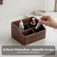 Tiered Makeup organizer with Drawer Large Capacity Cosmetic Holder Space-Saving
