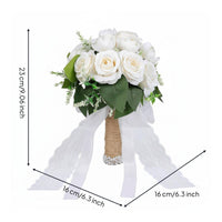 Bridal Blossom Arrangement Pearls Bridal Blossom Bunch Easy to Carry