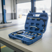 Analog Compression Tester with Carrying Case Automotive Cylinder Compression Tester Kit Universal Tool Accurate for Garage