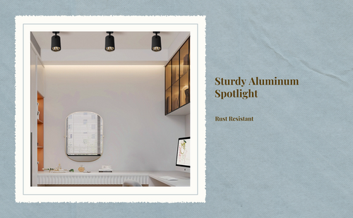 Dimmable LED COB ceiling spotlight