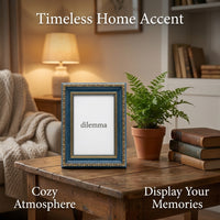 European Classical Photo Frame, Handcrafted Resin Picture Frame, Ornate Photo Holder Living Room, Vi - Image 4