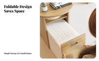 Accordion Paper Bench Portable Accordion Paper Stool Expandable for Living Room