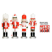 Nutcracker Creative Wooden Puppet 13cm Christmas Decoration Ornament