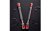 2 Pieces Telescopic Center Drive Shafts Easy to Install RC Crawler Drive Shafts Long-Lasting Heavy Duty