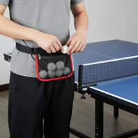 Tennis Ball Waist Bag Lightweight Tennis Ball Bag Adjustable Belt Sports Storage for Practice