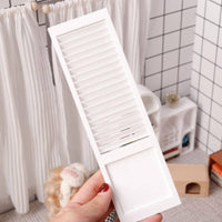 1:12 Scale Room Divider Versatile Decoration Miniature Louvered Screen