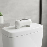 Handshands-off Automatic Toilet Flusher Compact Sensor Flush Device Hygienic Automatic Flush System Universal Compatibility for Toddlers, Guest Bathroom
