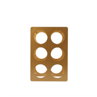 Tabletop Wine Rack unobstructedFrame Metal Wine Rack Circular Openings