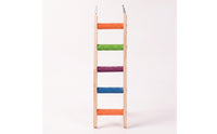 Hanging Bird Ladder Toy with Hooks Natural Climbing Ladder Toy Compact Easy to Use for Birds