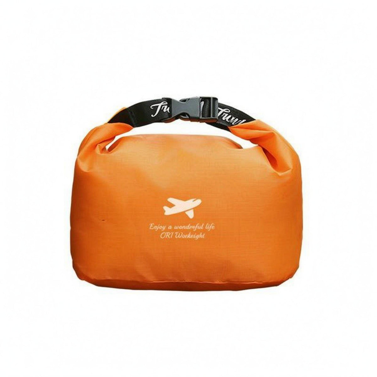 Roll-Top Waterproof Bag Lightweight Waterproof Bag with Carry Handle Foldable for Hikers, Travel