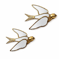 Swallow Wall Decoration Vintage Swallow Decor Resin Feather Texture