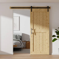 Barn Door Handle Round Tube Glass Door Handle Modern Aesthetic