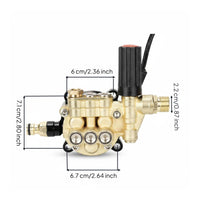 Washer Pump Head Assembly 14 Plunger Pressure Washer Pump Head Oem Replacement