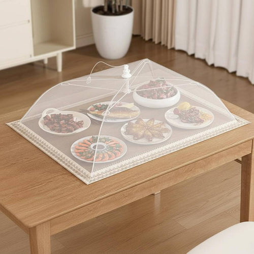 Collapsible Mesh Food Tent Foldable Instant-Expand Food Umbrella Easy to Clean