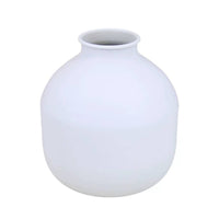 Matte Tabletop Vase Decorative Flower Vase Minimalist Elegant for Console Table