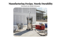Stainless Steel Pressure Feed Paint Tank 15L Paint Kit Wide Coating Compatibility Pressure Pot for Resin Casting