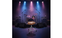 Thickened Cushion Saddle Drum Throne Adjustable Drummer Seat Leather Drum Kit Stool for Drummers, Percussionists, Stage Performance, Practice Sessions, Music Studio