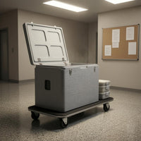 Foam Insulated Storage Box Textured Thermal Storage Box Multi-Impact Cushioning