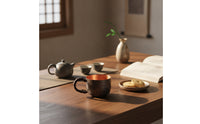 Vintage Tea Cup with Handle Heavy Gauge Iced Tea Mug Long-Lasting Drinkware Comfortable for Home