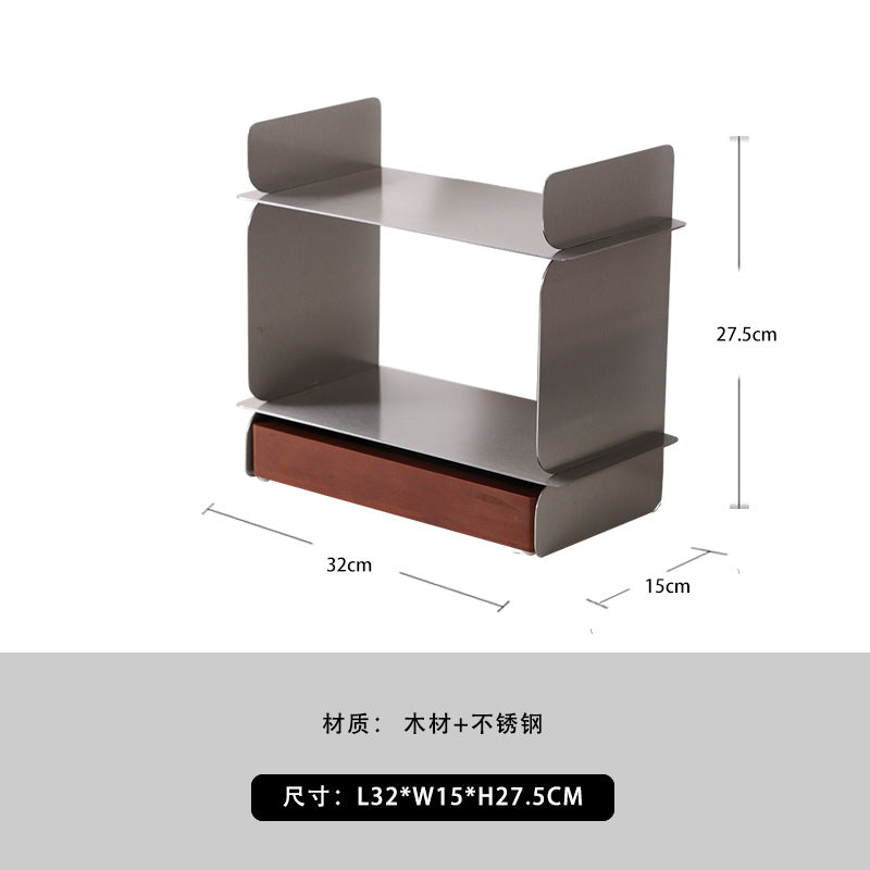 Wood Stainless Steel