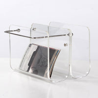 Creative Nordic Acrylic Bookend for Desk Organization